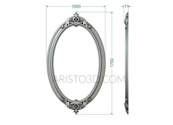 Mirrors and frames (RM_0834) 3D model for CNC machine